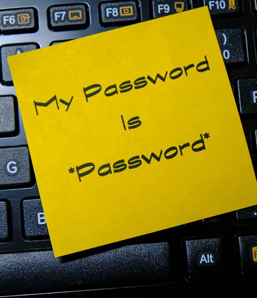 Utilisez des mots de passe solides pour sécuriser vos accès