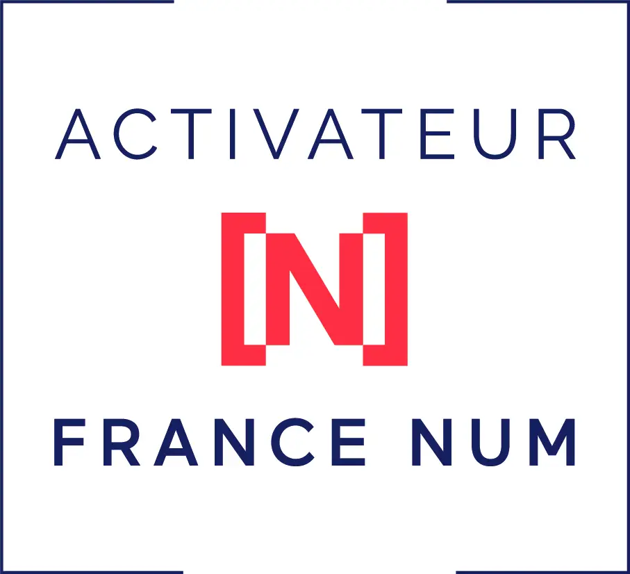 Logo Activateur France Num, soutien à la digitalisation TPE et PME